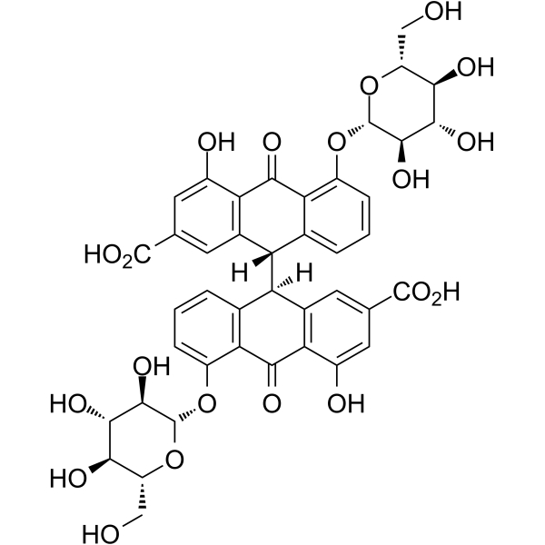 Sennoside-B Structure